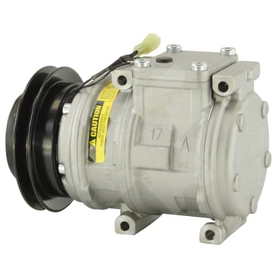 COMPRESSOR, TOYOTA HIACE LH125, YH125 COMMUTER 1988-00, S-SERIES (REPL DENSO), 10PA17C