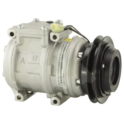 COMPRESSOR, TOYOTA HIACE LH125, YH125 COMMUTER 1988-00, S-SERIES (REPL DENSO), 10PA17C