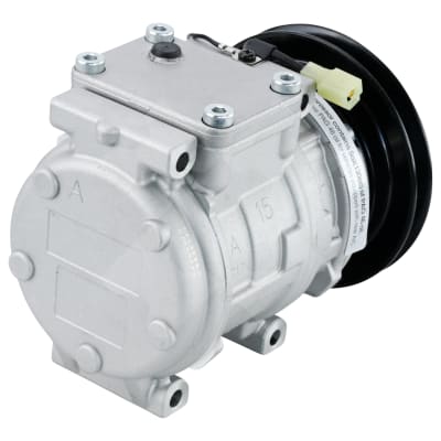COMPRESSOR, TOYOTA LANDCRUISER HZJ75, HZJ79, HZJ80 1HZ, S-SERIES (REPL DENSO), 10PA15C, 1A