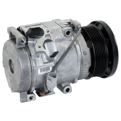 COMPRESSOR, TOYOTA PRADO KDJ150R TURBO DSL, 2009-, DENSO, SINGLE AC SYSTEM