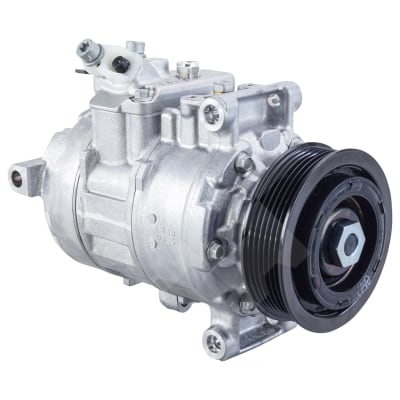 COMPRESSOR, VOLKSWAGEN AMAROK, TRANSPORTER T, DENSO, 7SEU17C, 12V, 6PV, 100MM