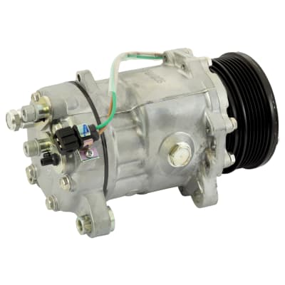 COMPRESSOR, VOLKSWAGEN POLO 1995-00, SANDEN, SD6V12 1454, 1410