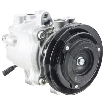 COMPRESSOR, YANMAR EXCAVATOR, KUBOTA, DENSO, SV06E, 12V, 1A