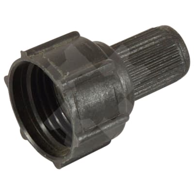 VALVE CAP, BACK SEAT STEM, PLASTIC