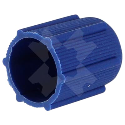 VALVE CAP, METRIC LOW, R134A, 13MM, PKT 10