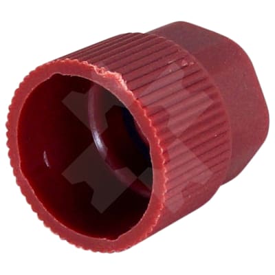 VALVE CAP, R134A, DISCHARGE, RED (SINGLE)