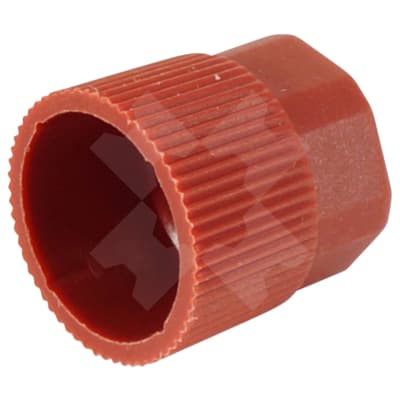 VALVE CAP, R134A, DISCHARGE, RED (SINGLE)