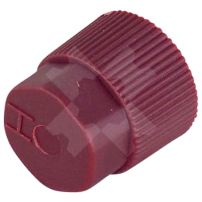 VALVE CAP, R134A, DISCHARGE, RED (PACK OF 5)