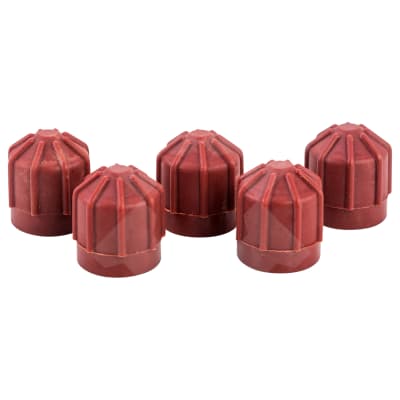 VALVE CAP, R134A, DISCHARGE, RED (PACK OF 5)