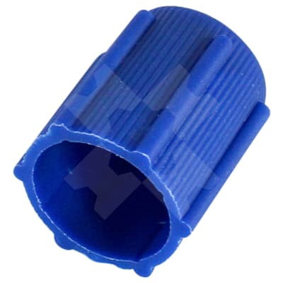 VALVE CAP, R134A, SUCTION, BLUE (PACK OF 5)