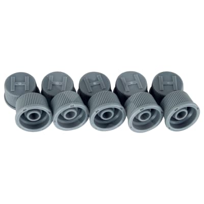VALVE CAP, DENSO, R134A, DISCHARGE, GREY (PACK OF 10)