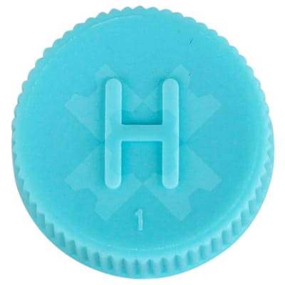 VALVE CAP, R134A, M10 X 1.25MM, DISCHARGE, BLUE, FORD (PACK OF 5)