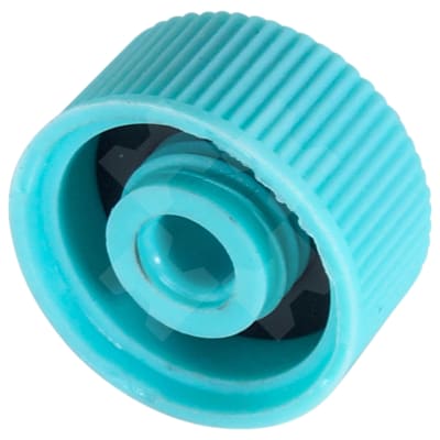 VALVE CAP, R134A, M10 X 1.25MM, DISCHARGE, BLUE, FORD (PACK)