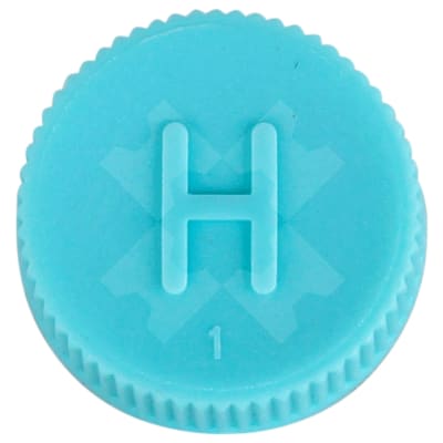 VALVE CAP, R134A, M10 X 1.25MM, DISCHARGE, BLUE, FORD (PACK)