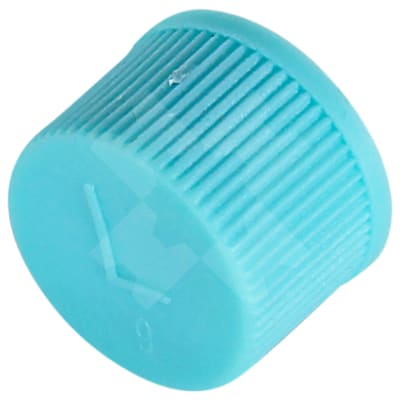 VALVE CAP, R134A, M10 X 1.0MM, SUCTION, BLUE, FORD (PACK)