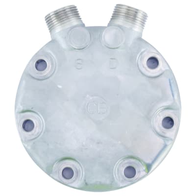 HEAD, COMPRESSOR, SANDEN SD7H13 SD7H15, VERT TUBE-O 709, R134A CB