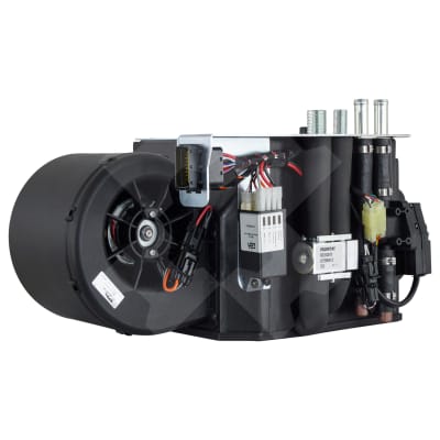 HVAC UNIT ASSEMBLY, MIDI, AUTOCLIMA, 12V, 9.8 KW, UNDERSEAT, WITH HEATER