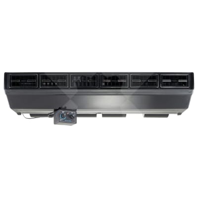 EVAPORATOR UNIT, CEILING MOUNT, AIR-CHIEF, MICROBUS, 24V, COOLING ONLY, HIGH CAPACITY, REMOTE CONTROL, BLACK
