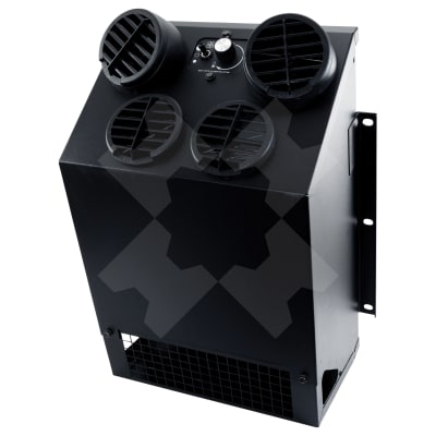 EVAPORATOR UNIT, WALL MOUNT, RED DOT, R7830, 12V, COOLING ONLY, METAL, BLACK