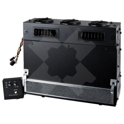 EVAPORATOR UNIT, WALL MOUNT, RED DOT, R8500, 12V, COOLING ONLY, METAL, BLACK