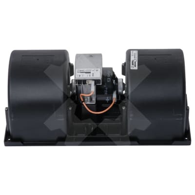 EVAPORATOR BLOWER ASSEMBLY, DUAL, SPAL, 12V, 3-SPD, DEUTZ, NEW HOLLAND