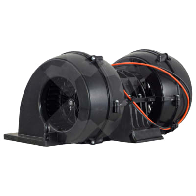 BLOWER ASSEMBLY, DUAL, 12V, SUITS INTERNATIONAL PROSTAR TRUCKS, BASE DIM:328X163MM