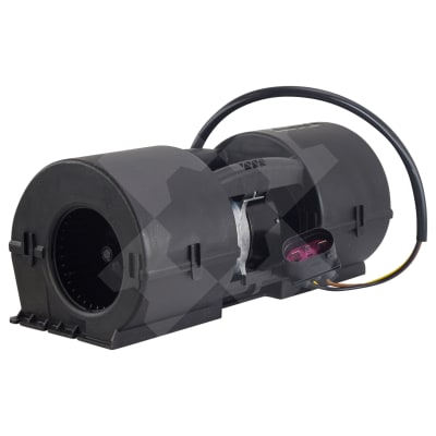 EVAPORATOR BLOWER ASSEMBLY, 13V, BRUSHLESS OEM EBM PAPST, WITH OEM FENDT CONNECTOR  DUAL