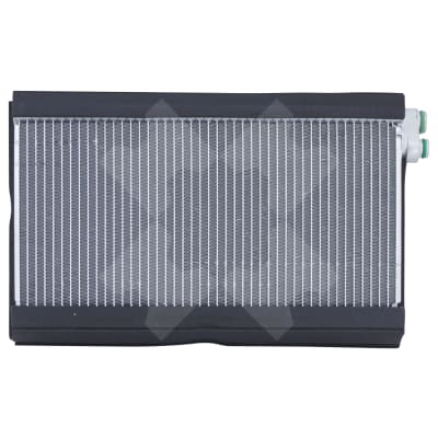 Evaporator coil to suit Kubota tractor M-Series, suits TX valve block - 317x203x38mm