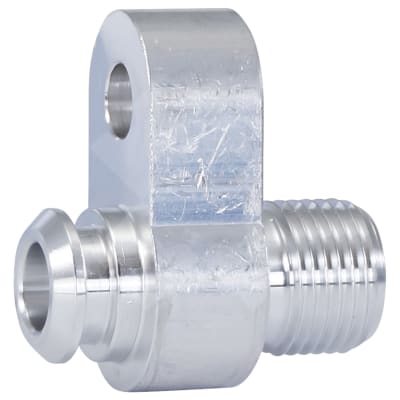 HOSE ADAPTOR, PAD-MIO, 15.33MM-#6, ADAPTS PAD (15.33MM OD) TO #6 MIO