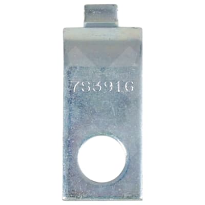 CLIP, SLOT, CATERPILLAR, ZINC COAT, 25MM DIA