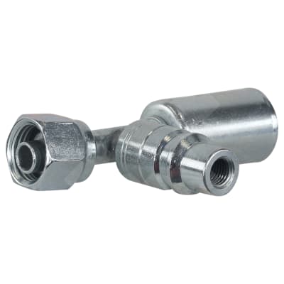 HOSE FITTING, BEADLOCK, FOR, STR. #6, STEEL, R1234YF ACCESS