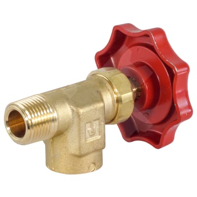 HEATER HOSE SHUT-OFF TAP, CATERPILLAR, 3/8"