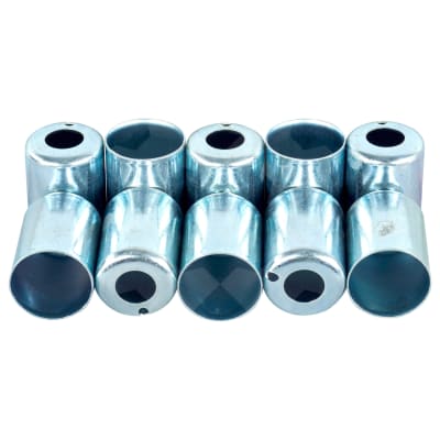 HOSE FITTING, ATCO, FERRULE, #8, STEEL, STANDARD, SUITS BARB FITTINGS (PACK OF 10)