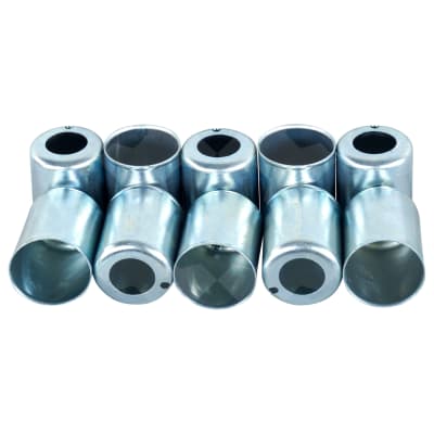 HOSE FITTING, ATCO, FERRULE, #10, STEEL, STANDARD, SUITS BARB FITTINGS (PACK OF 10)