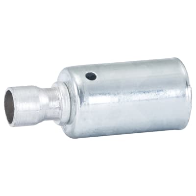 HOSE FITTING, BEADLOCK, WELD ON, #6, ALUMINIUM, STANDARD
