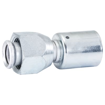 HOSE FITTING, BEADLOCK, FF, STR, #12, ALUMINIUM, STANDARD