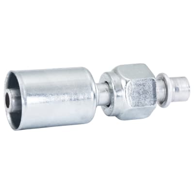 HOSE FITTING, BEADLOCK, FOR, STR, #8, ALUMINIUM, STANDARD