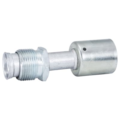 HOSE FITTING, BEADLOCK, MIO, STR, #12, ALUMINIUM, STANDARD