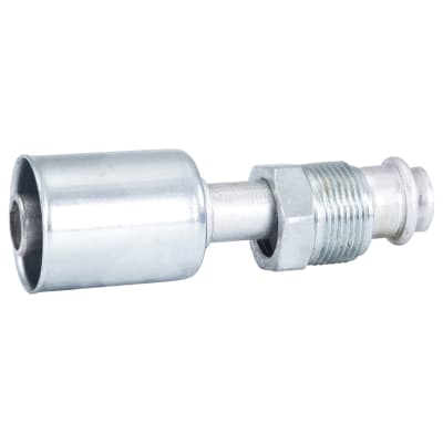 HOSE FITTING, BEADLOCK, MOR, STR, #10, ALUMINIUM, STANDARD