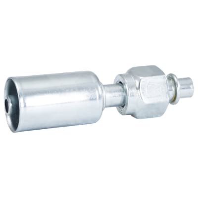 HOSE FITTING, BEADLOCK, FOR, STR, #6, STEEL, STANDARD