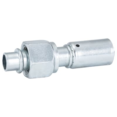 HOSE FITTING, BEADLOCK, FOR, STR, #10, STEEL, REDUCED