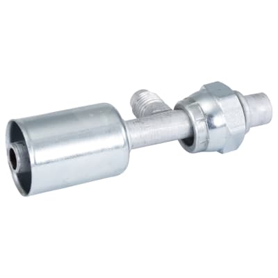 HOSE FITTING, BEADLOCK, FOR, STR, #8, ALUMINIUM, STANDARD, R12 ACCESS