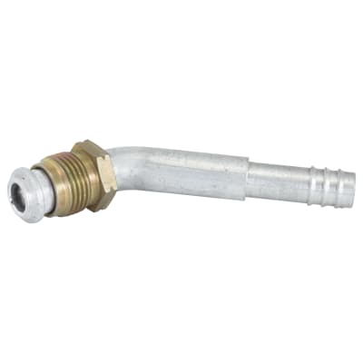 HOSE FITTING, BARB, MF, 45 DEG, #10, ALUMINIUM