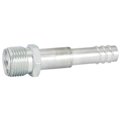 HOSE FITTING, BARB, MIO, STR, #10, ALUMINIUM