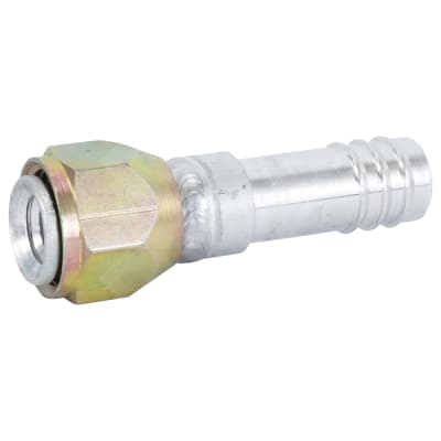 HOSE FITTING, BARB, FF, STR, #10, #12, ALUMINIUM, STEP-UP