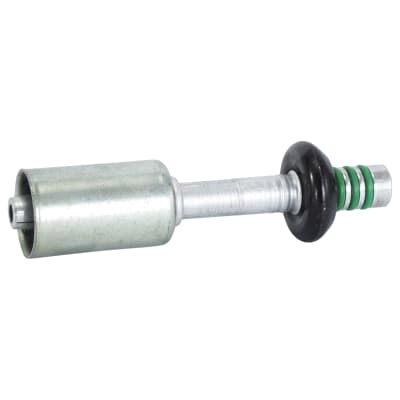 HOSE FITTING, MSL, STR, #6, ALUMINIUM, STANDARD, SPRING-LOCK