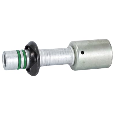 HOSE FITTING, MSL, STR, #10, ALUMINIUM, STANDARD, SPRING-LOCK