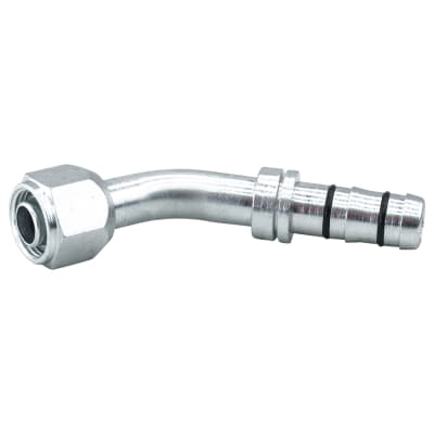 HOSE FITTING, EATON, E-Z CLIP, FOR, 45 DEG, #10-#12, STEEL, STEP-UP