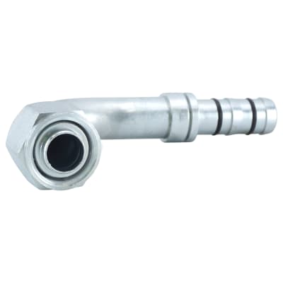 HOSE FITTING, EATON, E-Z CLIP, FOR, 90 DEG, #12, STEEL