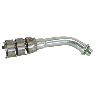 HOSE FITTING, SUPERFLEX HD, ORING WITHOUT NUT (14MM O.D), 45D, #6, STEEL